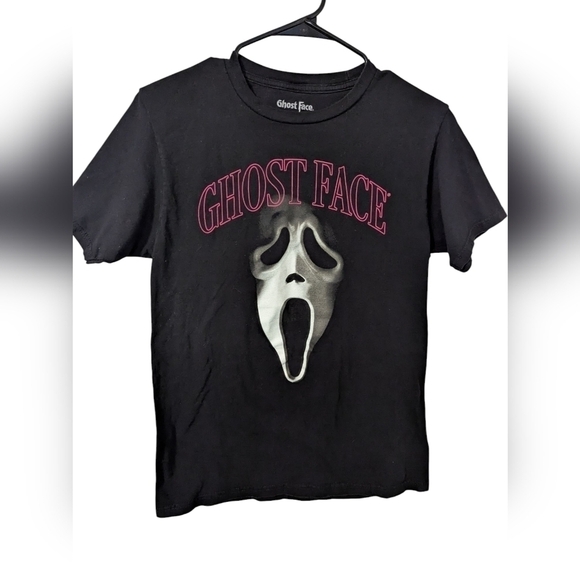 ghostface Tops - Ghost Face Black T-Shirt,Size s